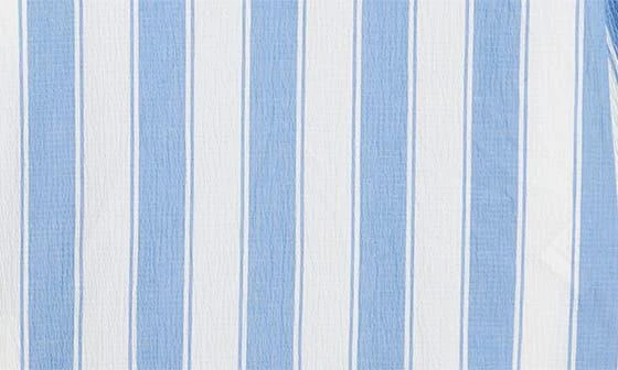 Desmond & Dempsey Feluka Stripe Stretch Cotton Short Pajamas 7