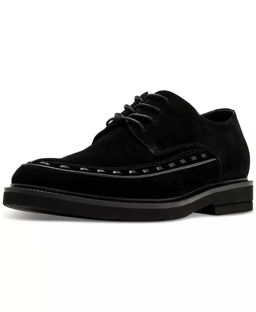 Steve Madden Men's Sovereign Suede Lace-Up Loafer 5