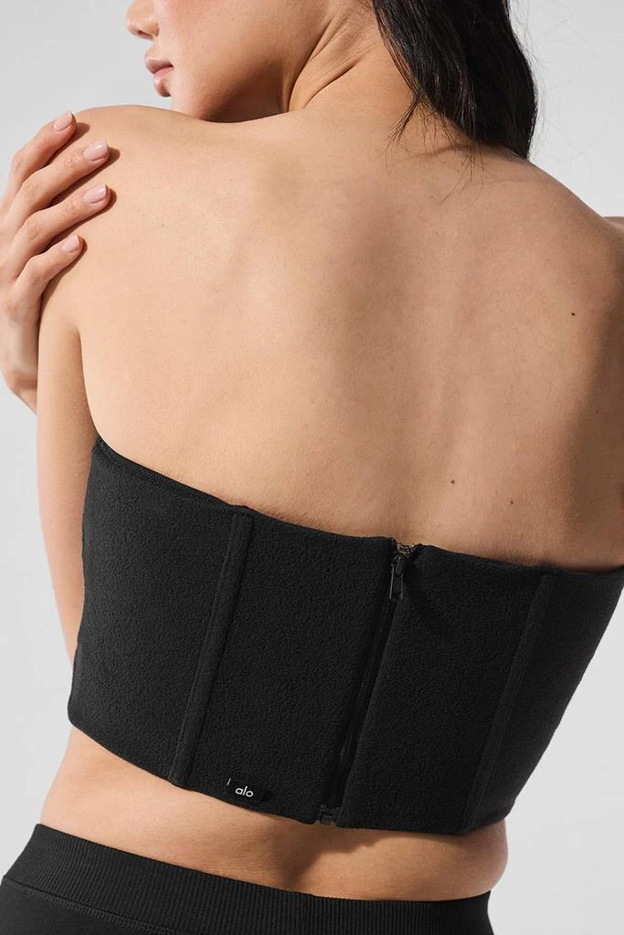Alo Polar Fleece Corset - Black 3
