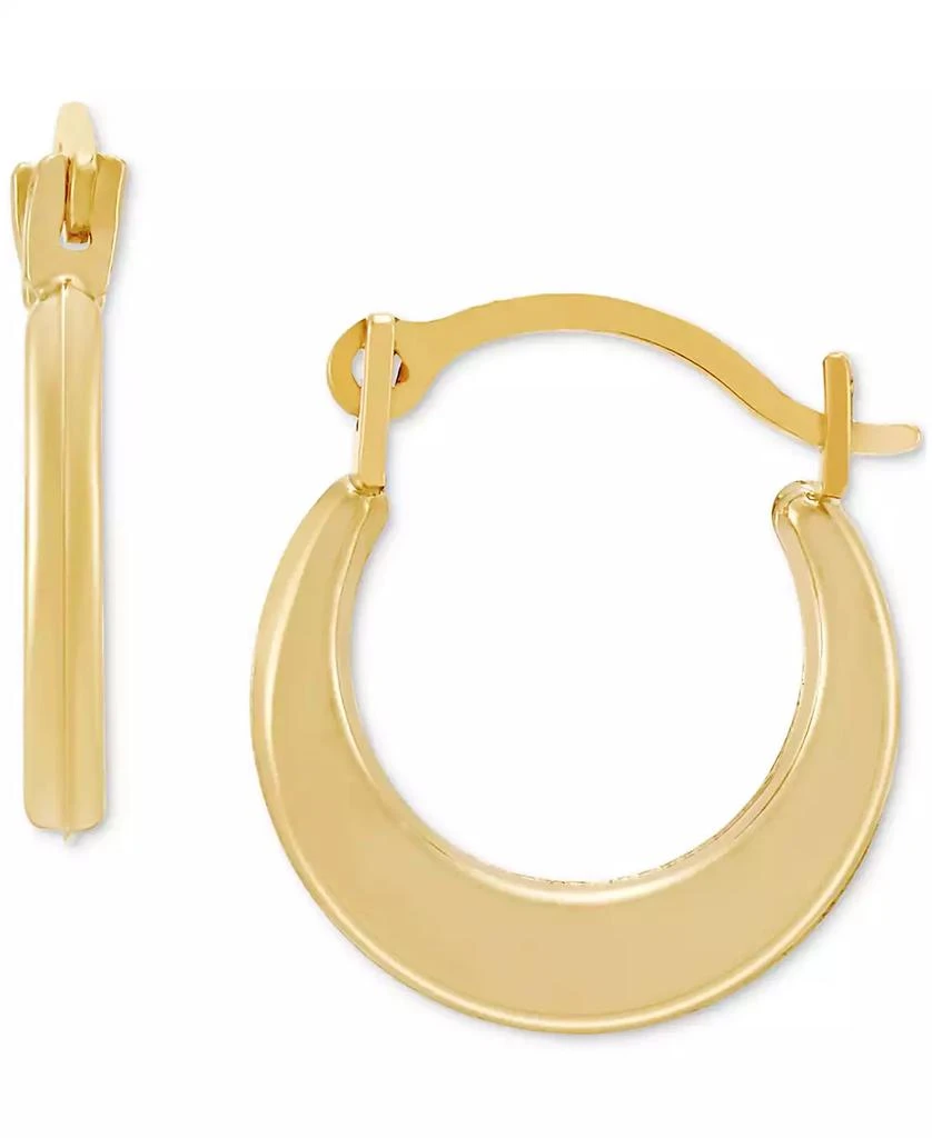 Macy's Children's 2-Pc. Set Hoop Earrings in 14k Yellow Gold 5