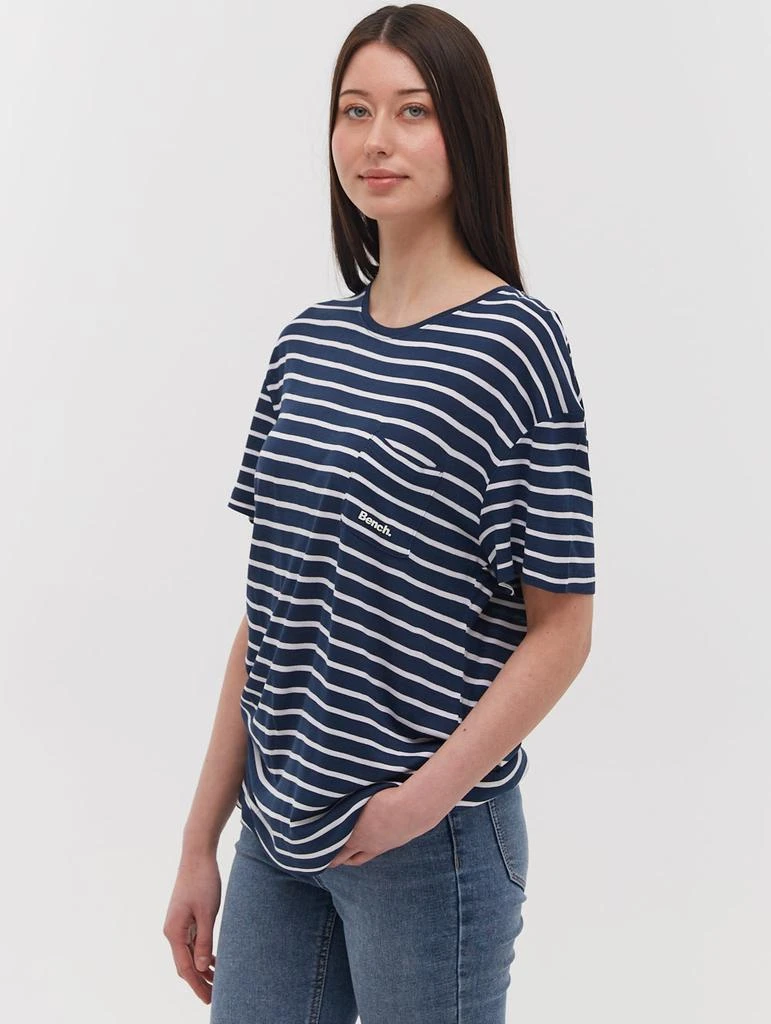 Bench. Nouria Striped Pocket T-Shirt 4