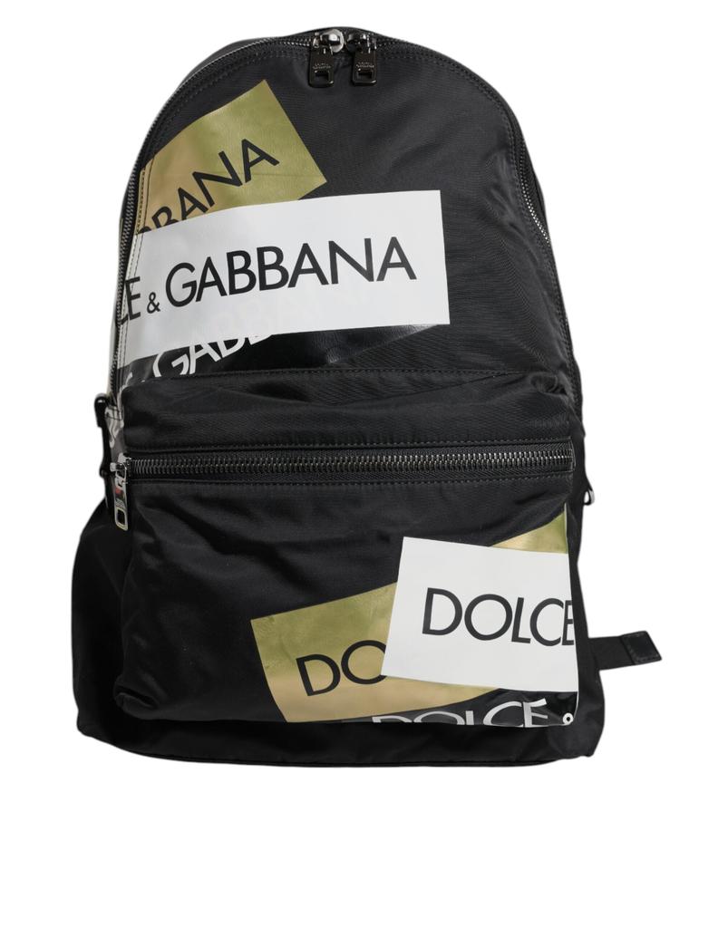 Dolce & Gabbana Logo Tape Polyamide School Travel Backpack Men's Bag (Pre-Owned)