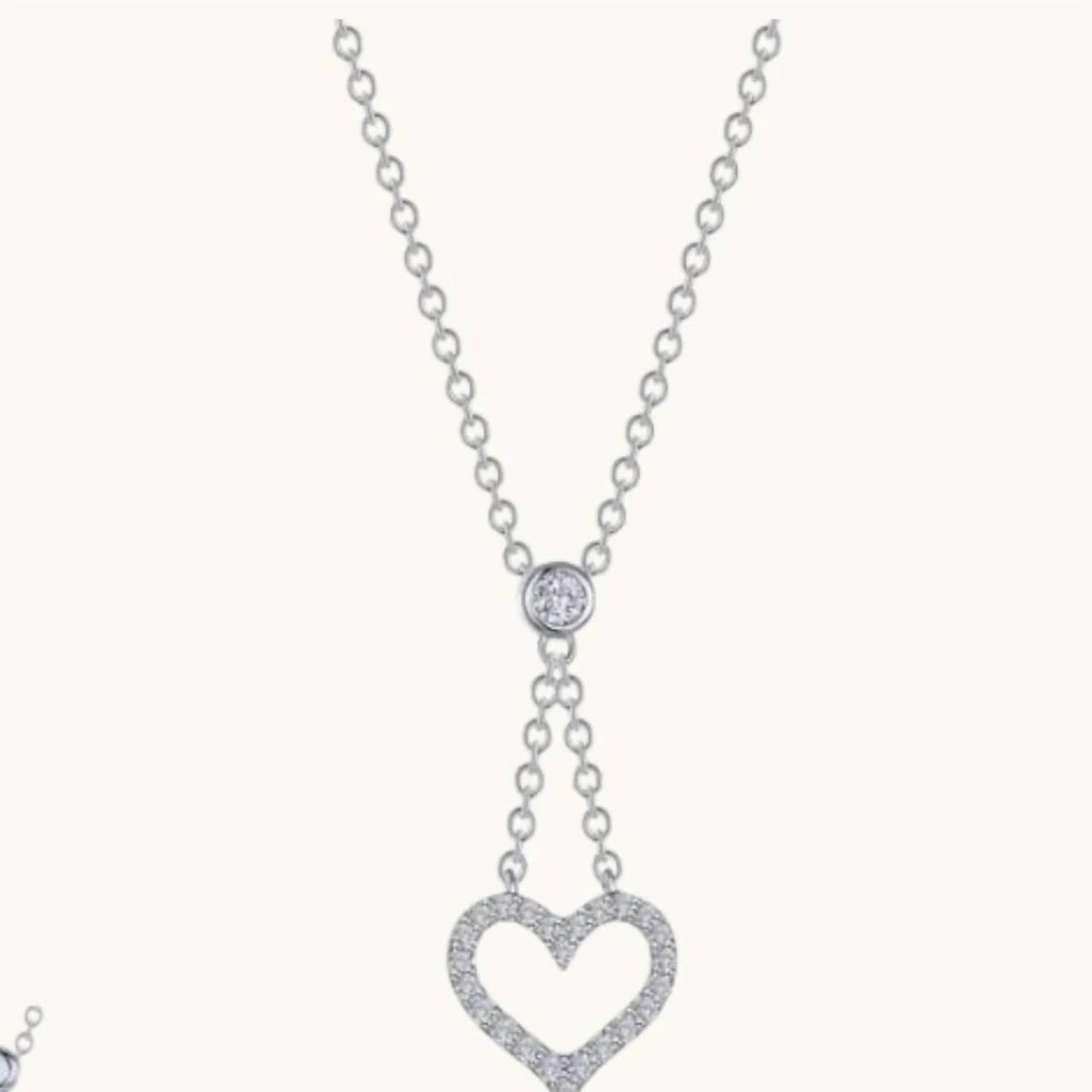 Lafonn Lafonn - Women
s Reversible Cut-out Heart Necklace