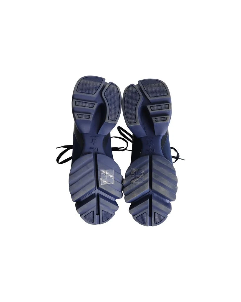Dior D-Connect Sneakers in Navy Blue Neoprene 5