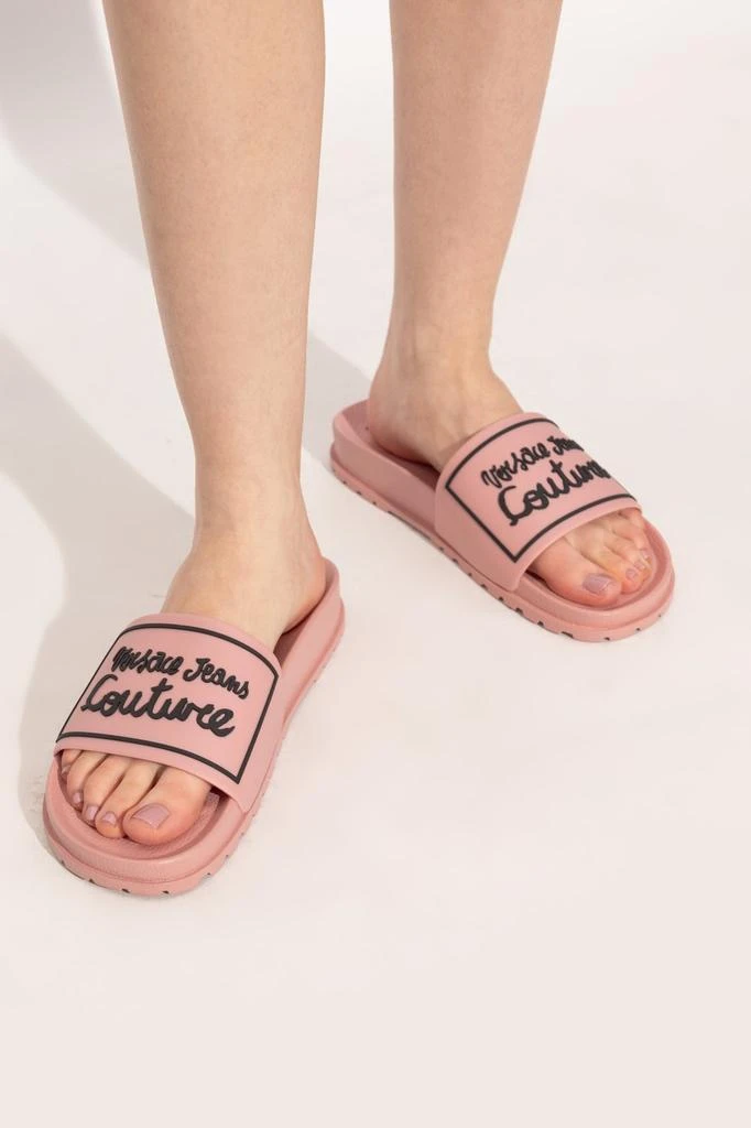 Versace Versace Jeans Couture Logo Slide Sandals 2