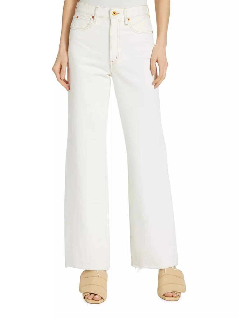 SLVRLAKE Grace High-Rise Wide-Leg Jeans 3