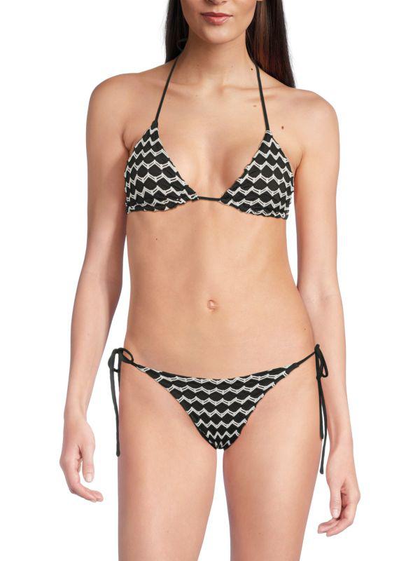 Peixoto Benji Geometric Bikini Top