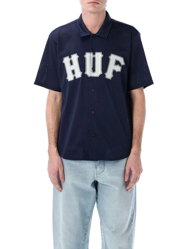 HUF HUF Arch Mesh Button-Up Shirt 1