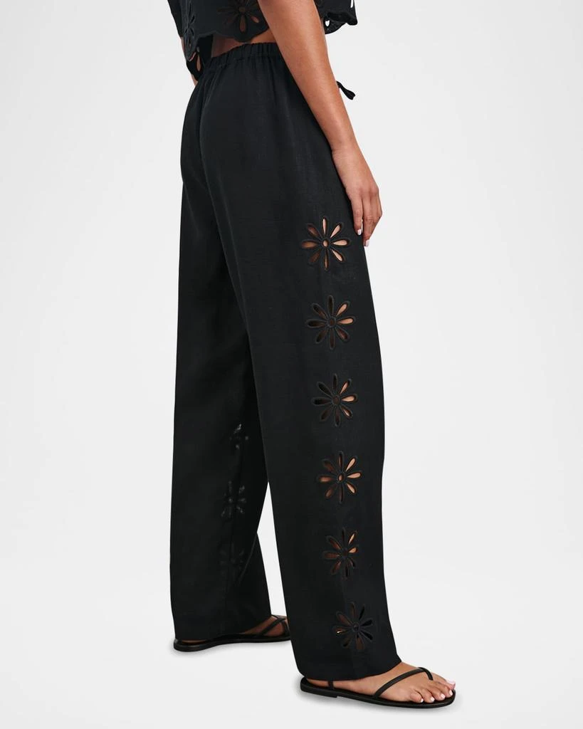 Rails Emmie Eyelet Embroidered Drawstring Pants 4