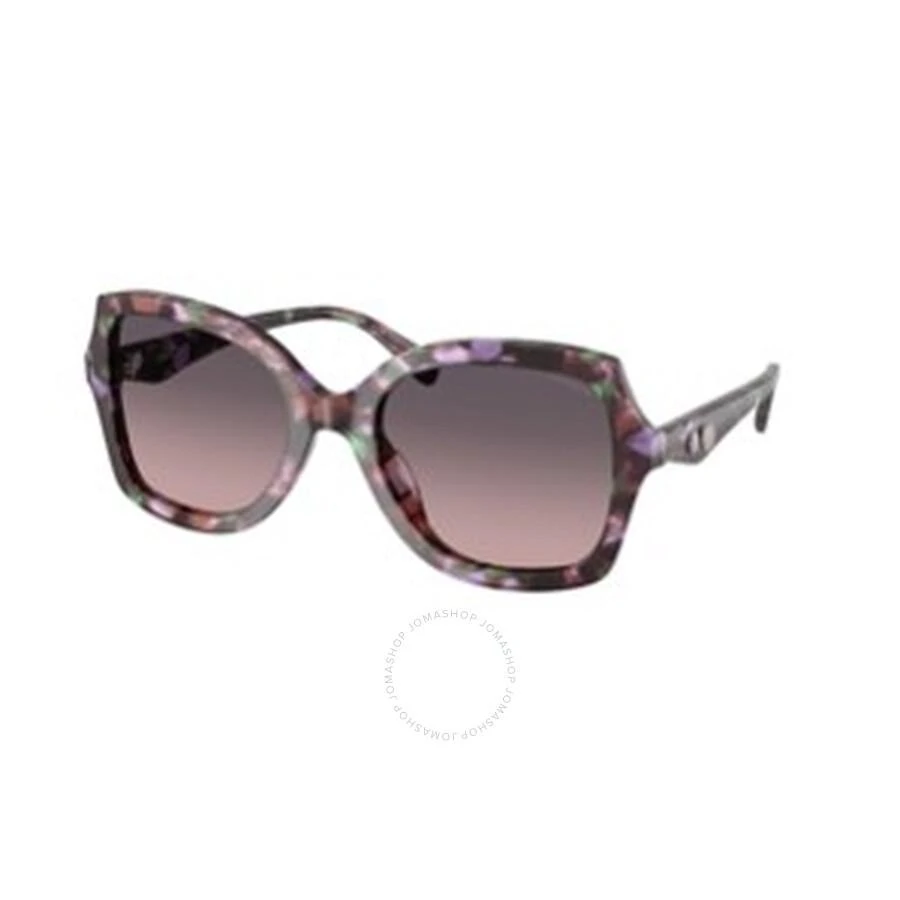 Coach Purple Gradient Butterfly Ladies Sunglasses HC8410U 584346 56 1