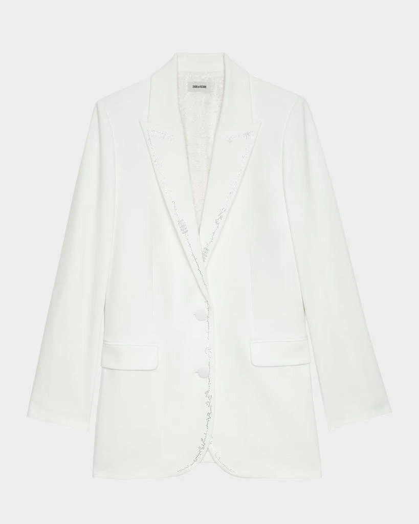 ZADIG & VOLTAIRE Viva Embellished Blazer 1