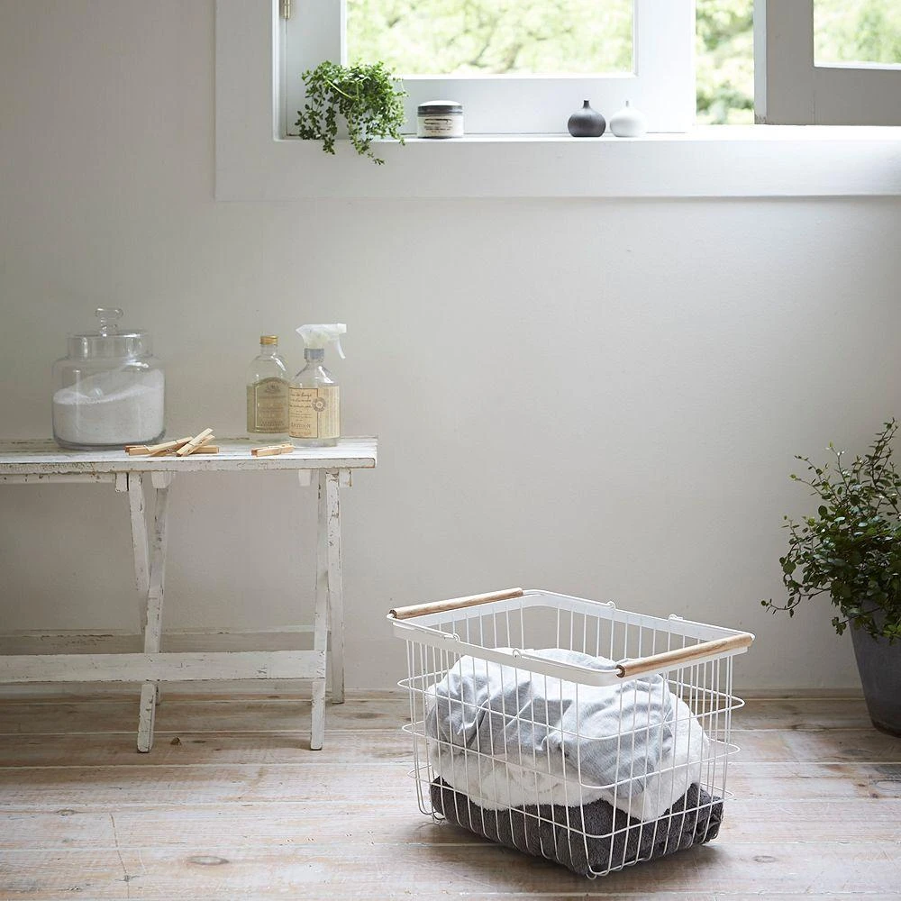 Yamazaki Tosca Laundry Basket, Medium 5