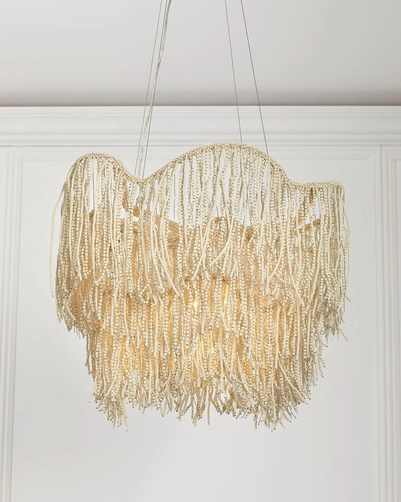 Palecek Elena 4-Light Chandelier - 28" 3