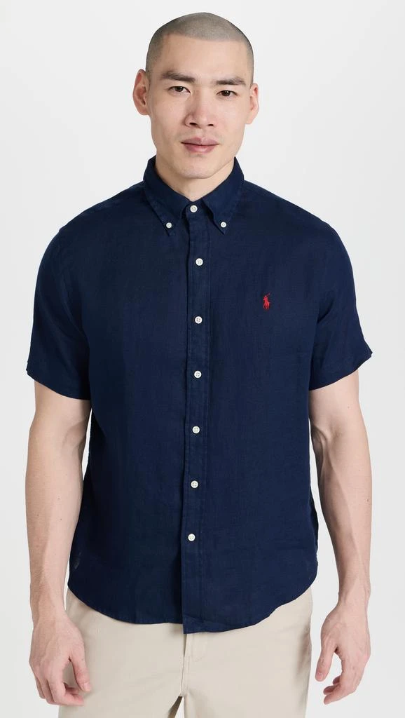 Ralph Lauren Short Sleeve Linen Shirt 6