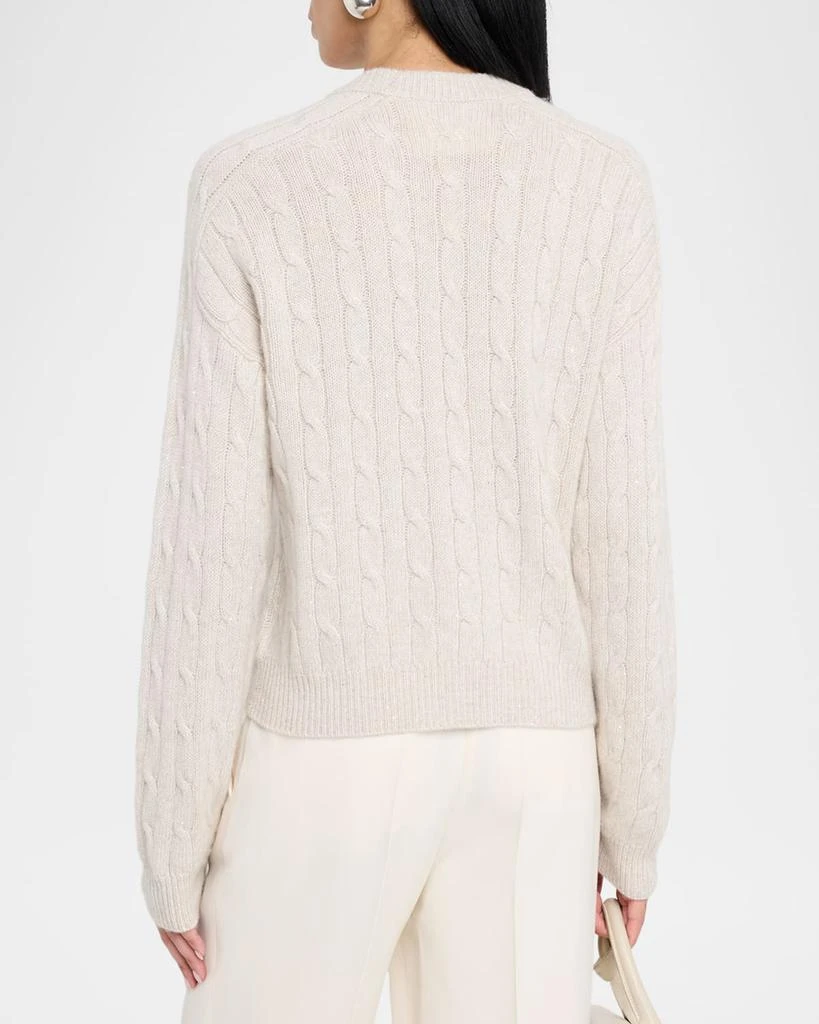 Arch4 Clover Mews Cashmere Cable-Knit Sweater 2