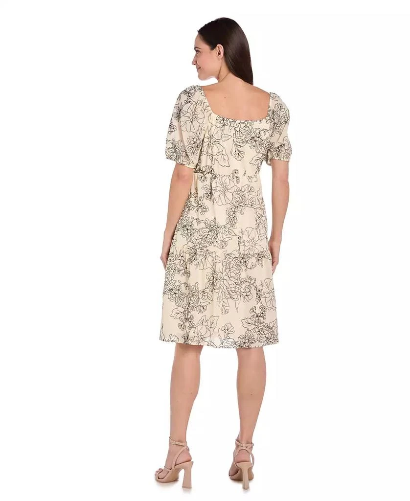 R & M Richards Petites Printed Dress 2