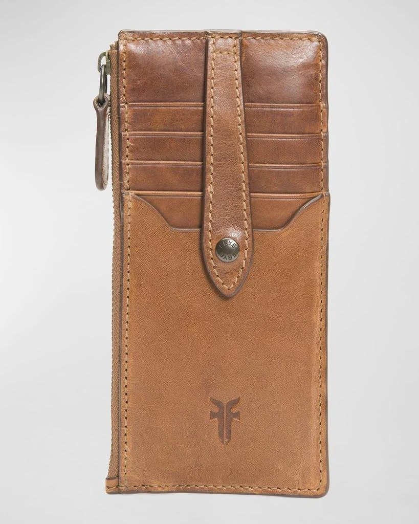 Frye Melissa Zip Leather Card Wallet 1