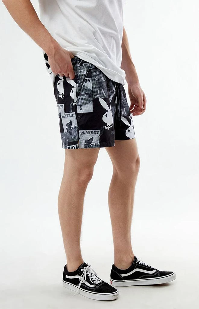 Playboy By PacSun Poster 5" Swim Trunks 3