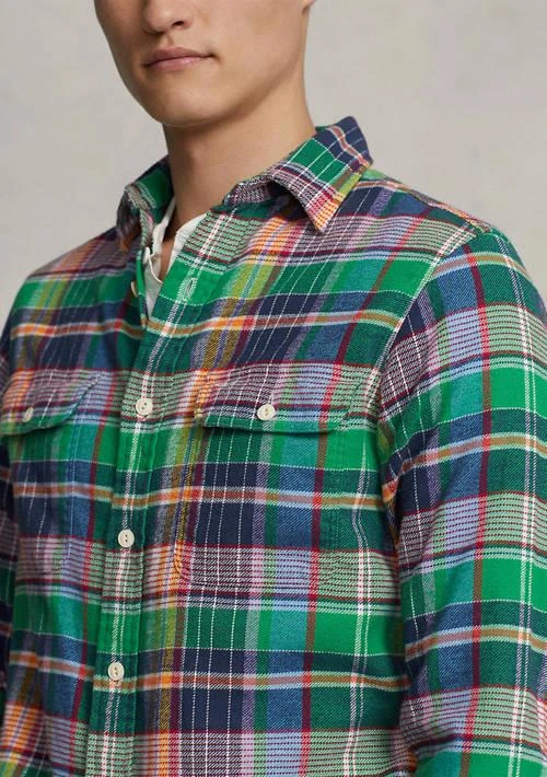 Ralph Lauren Ralph Lauren Classic Fit Plaid Flannel Workshirt 3