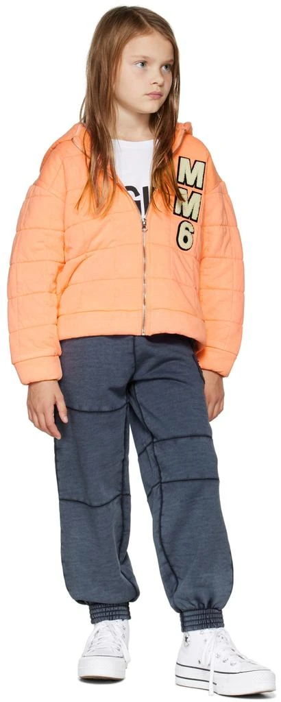 MM6 Kids Navy Faded Lounge Pants 4