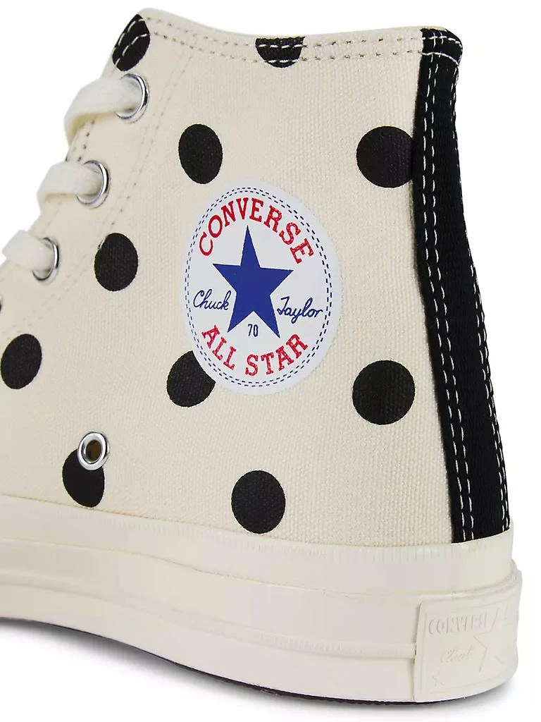 Comme des Garçons PLAY CdG Play x Converse Women's Polka Dot High-Top Sneakers 6
