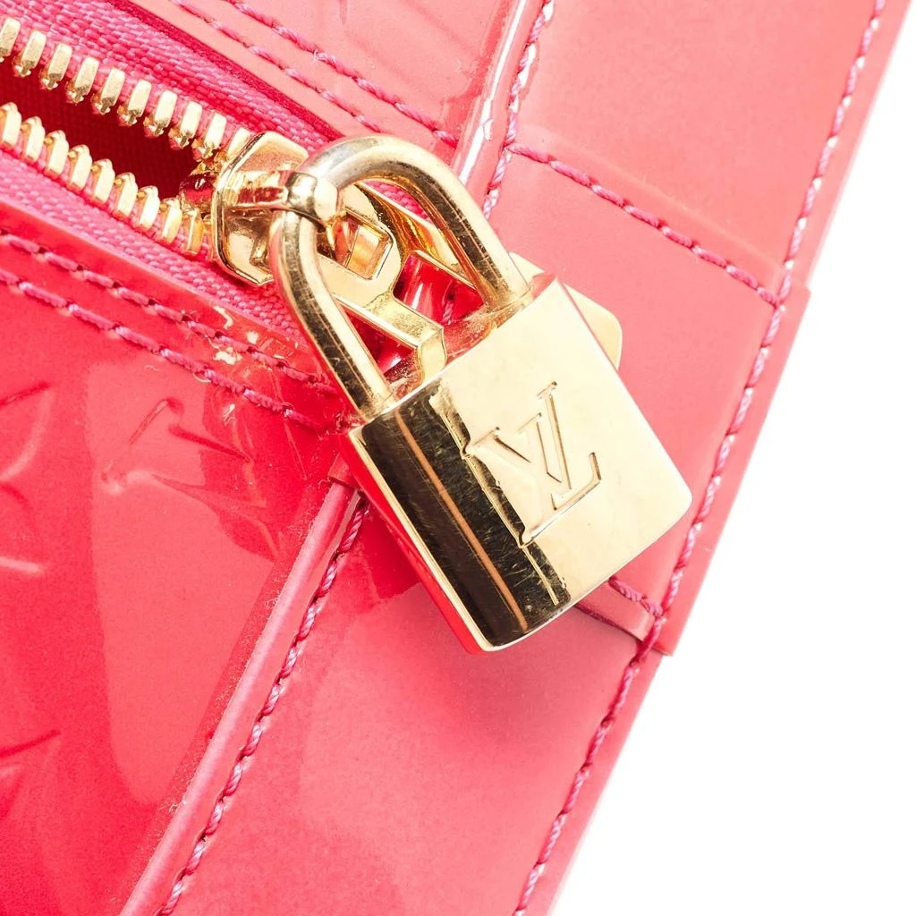 Louis Vuitton Louis Vuitton Rose Pop Monogram Vernis Alma GM Bag 11