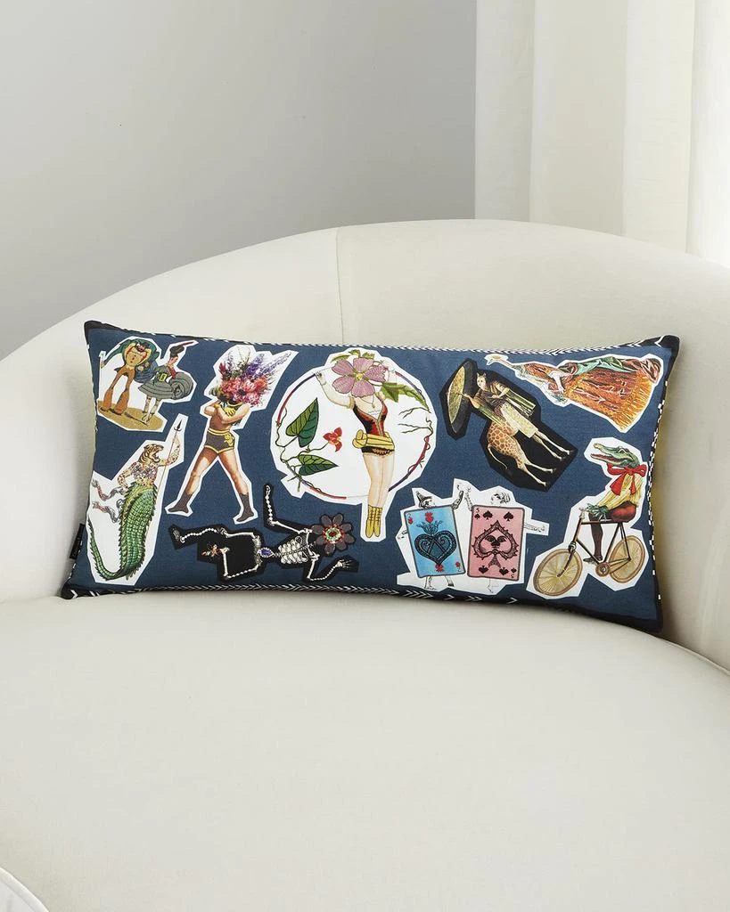 Christian Lacroix Circus Throw Pillow 1