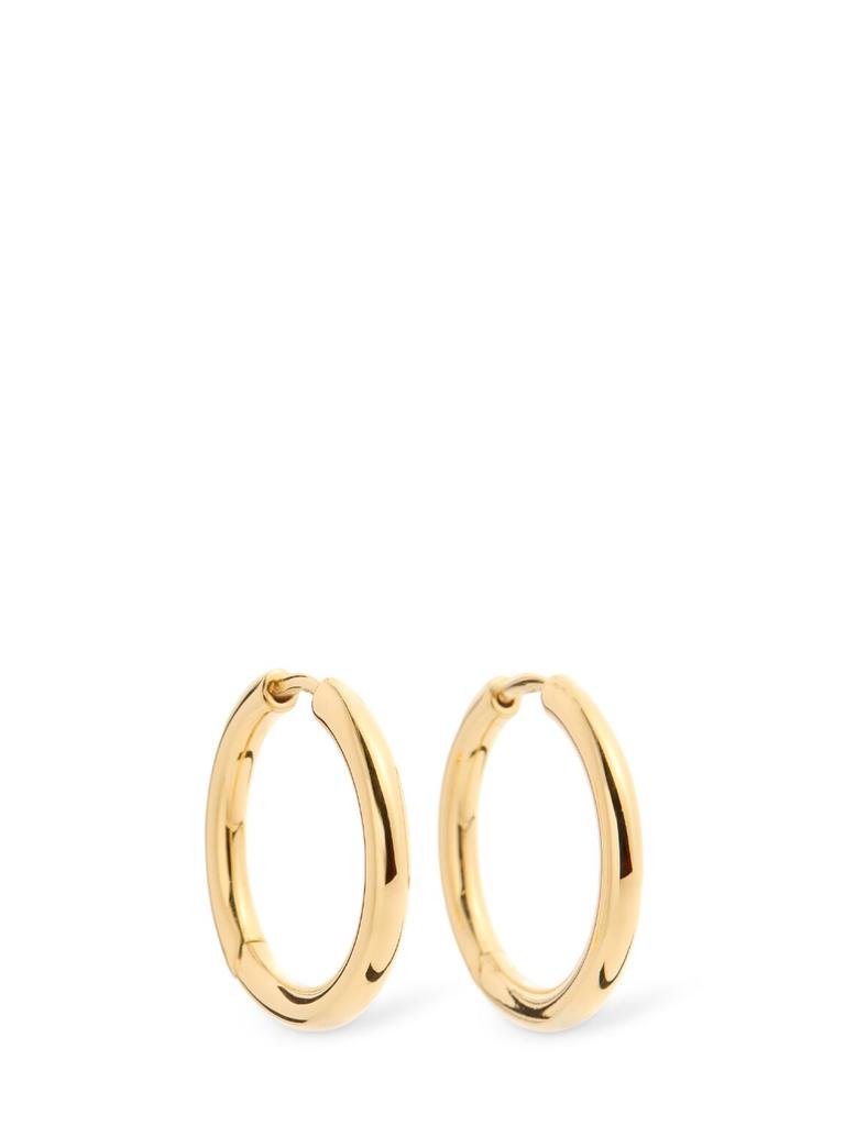 Tom Wood Classic Medium Hoop Earrings