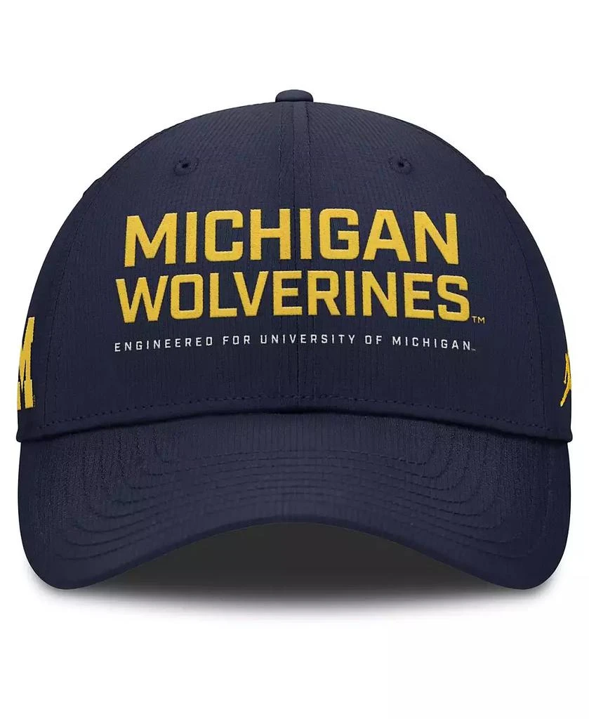 Jordan Men's Navy Michigan Wolverines 2025 On-Field Gameday Club Adjustable Hat 2