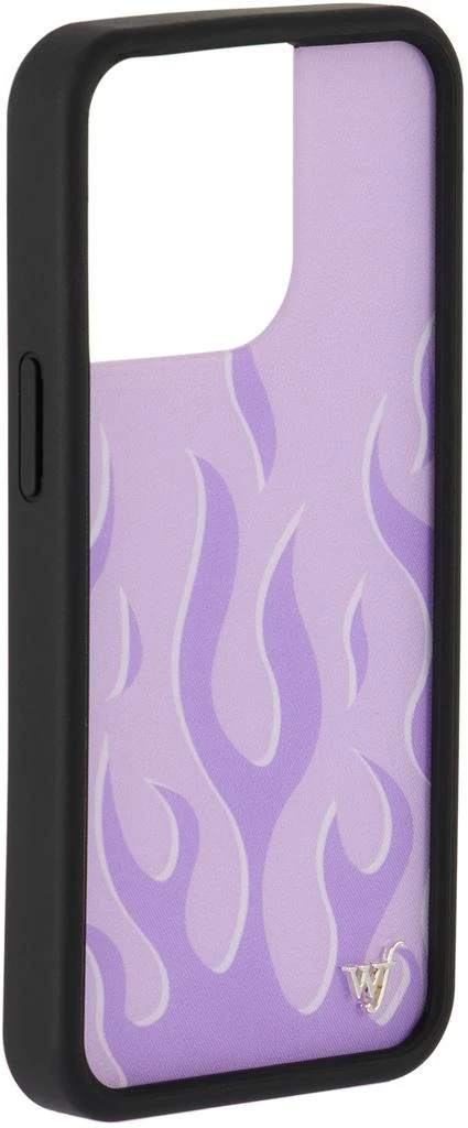 Wildflower Cases Purple Lavender Flames iPhone 13 Pro Case 2