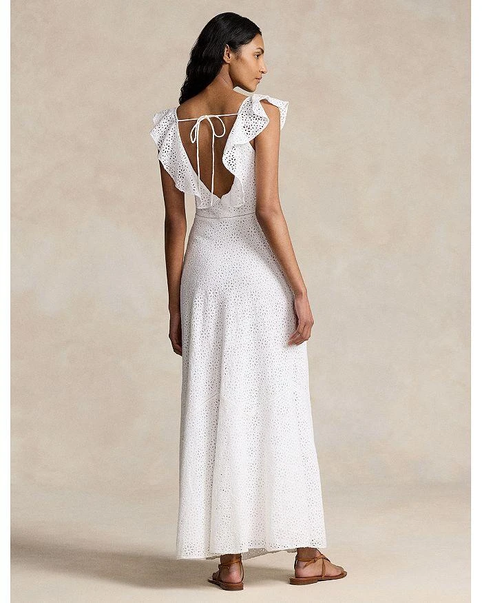Ralph Lauren Lauren Ralph Lauren Linen Eyelet Maxi Dress 3