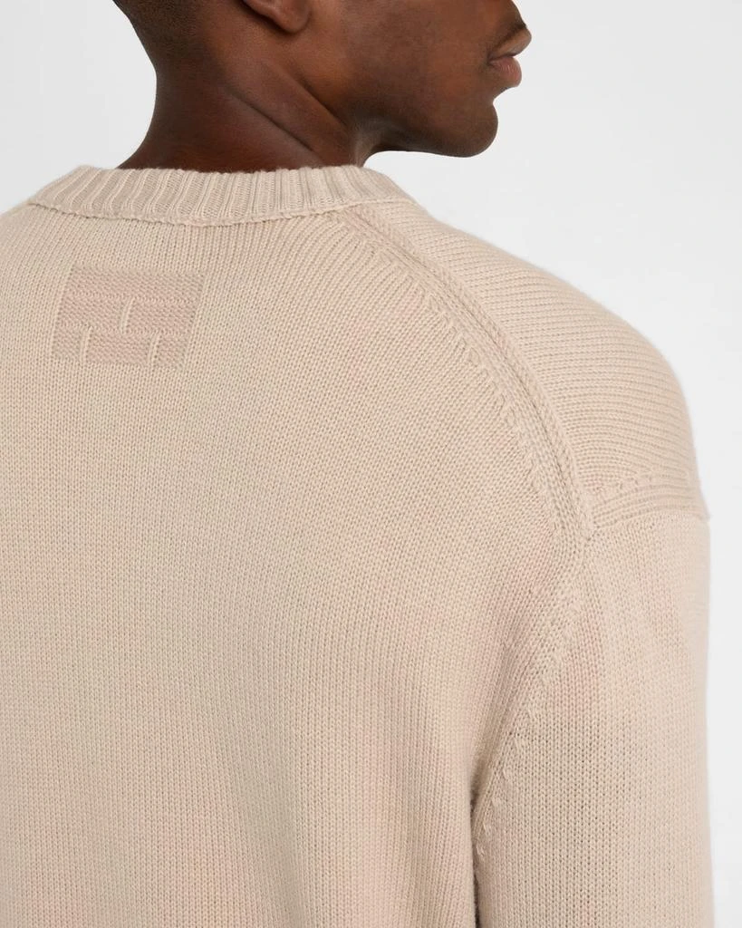 FRAME Men's Wool-Cashmere Crew Sweater 5