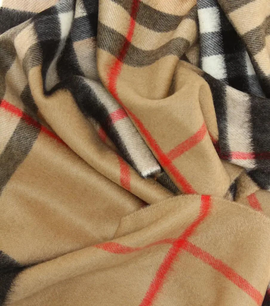 Burberry Giant Check cashmere scarf 4