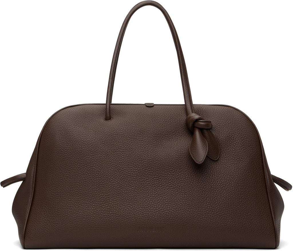 Jacquemus Brown La Croisière 'The large Turismo' Tote - Tote Bags