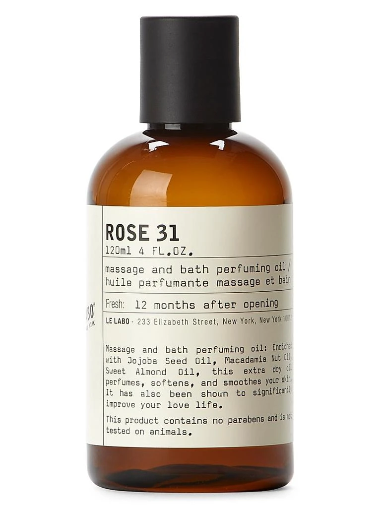 Le Labo Rose 31 Body Oil 1