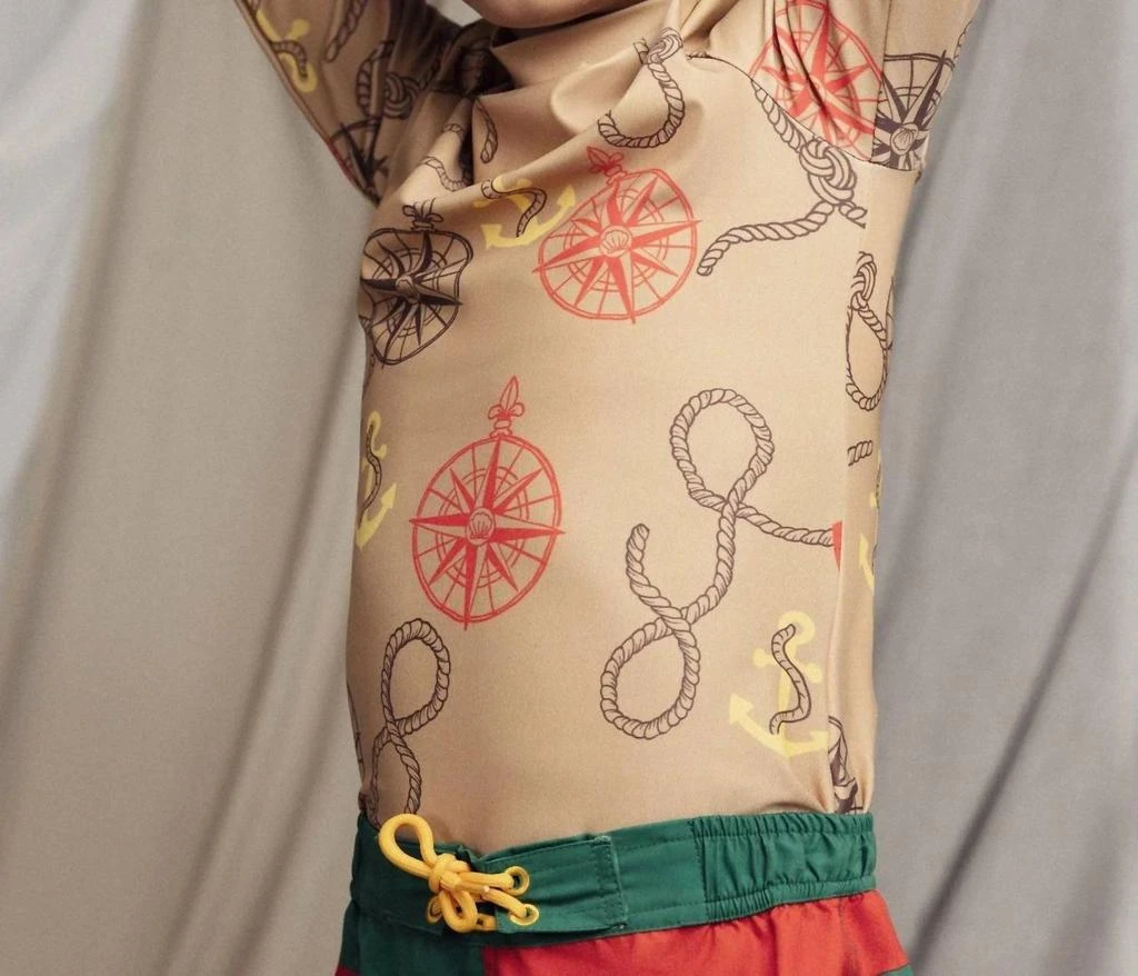 Mini Rodini Mini Rodini - Kid
s Nautical UV Rashguard