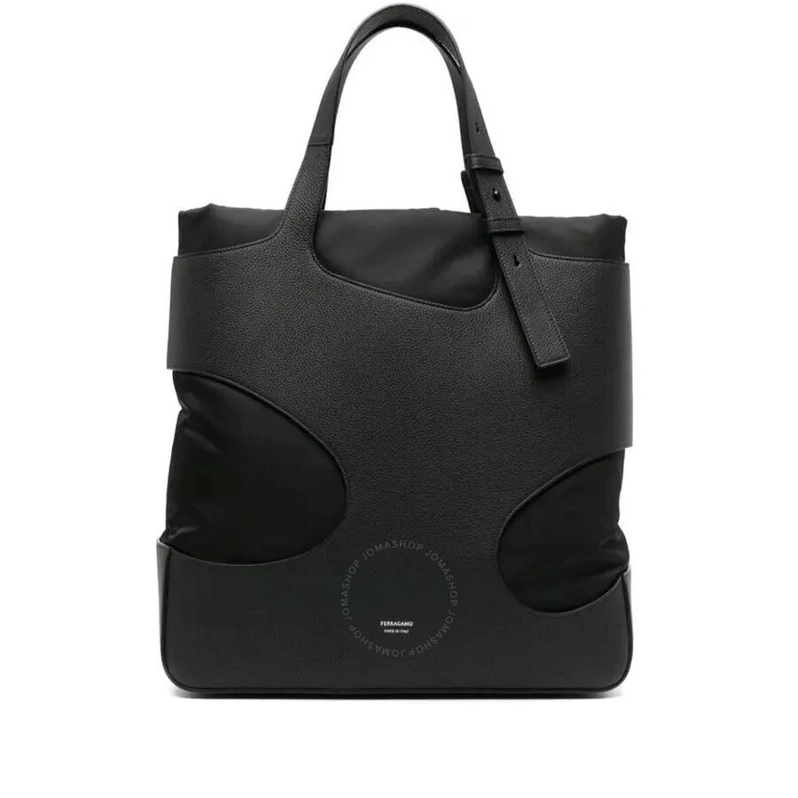 Salvatore Ferragamo Large Cut Out Embossed Tote Bag 1
