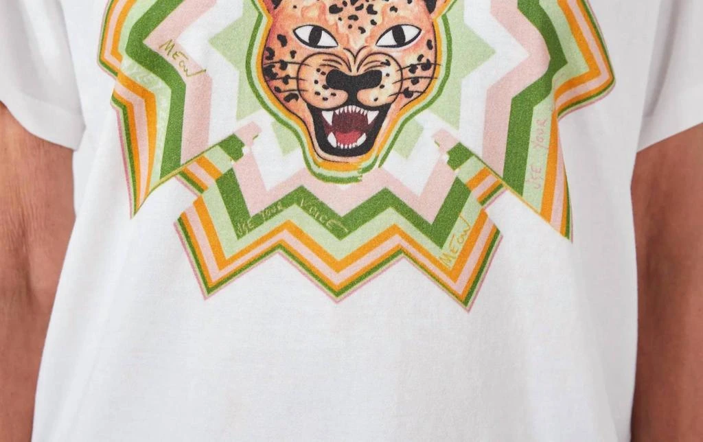 HAYLEY MENZIES Hayley Menzies - Women's Psychedelic Leopard Tee 3