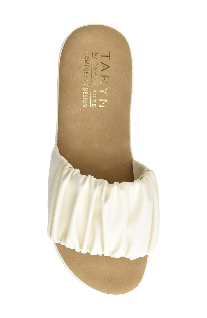 Taryn Rose Pleated Slide Sandal 4