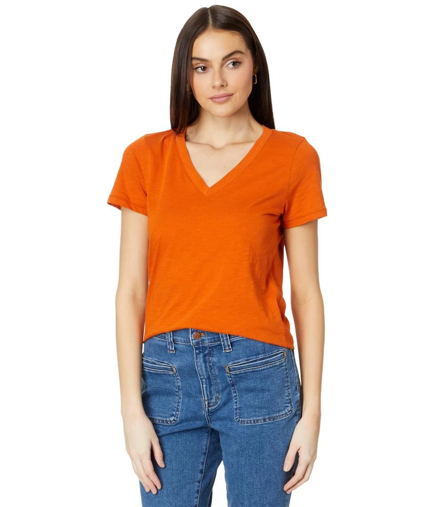 Madewell Whisper Cotton V-Neck Tee 1