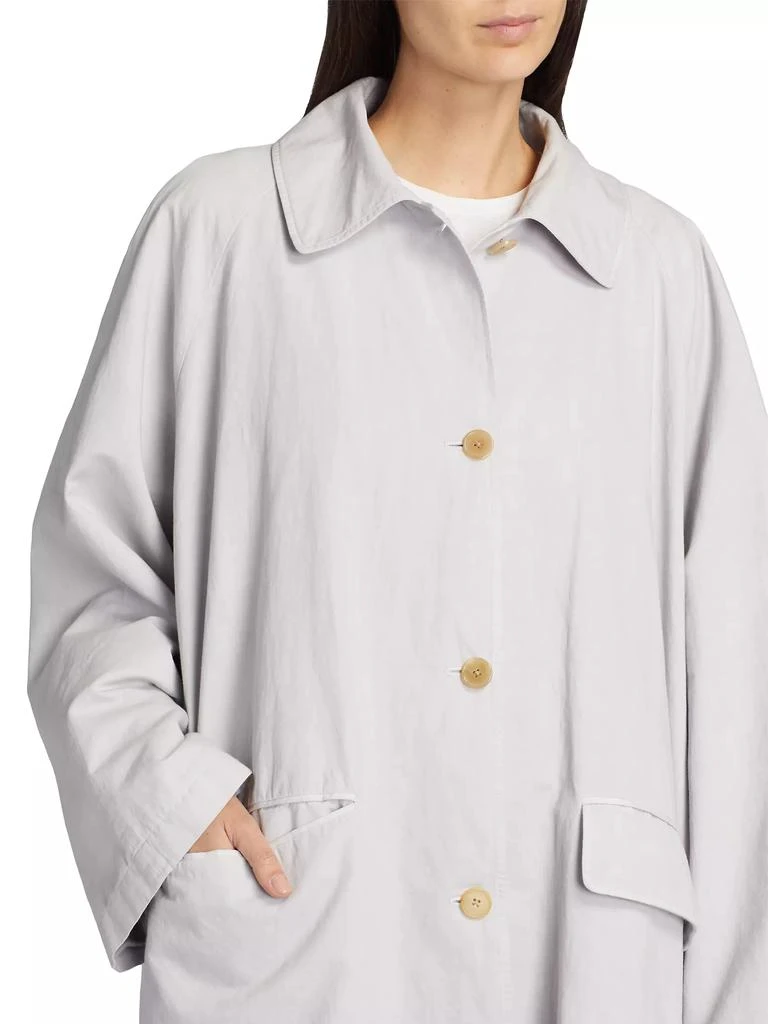 The Row Garth Cotton-Blend Coat 6