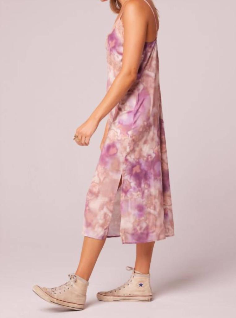 Band of Gypsies Band Of Gypsies - Amaranth Tie Dye Dress