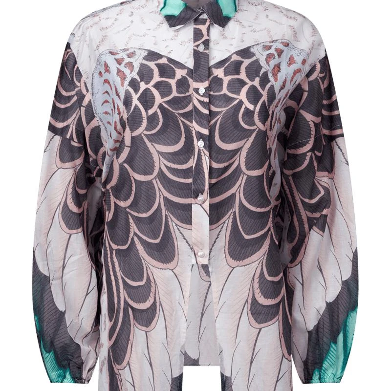 Mes Demoiselles Buli Shirt Turquoise 1
