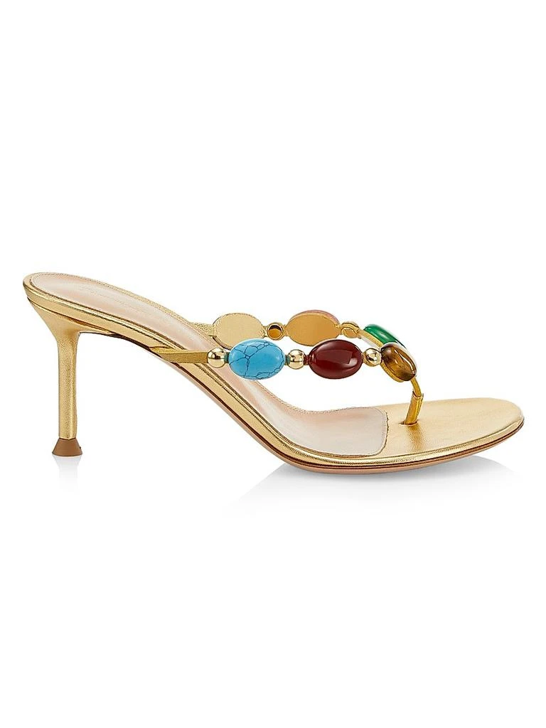 Gianvito Rossi Shanti 70MM Thong Sandal 1