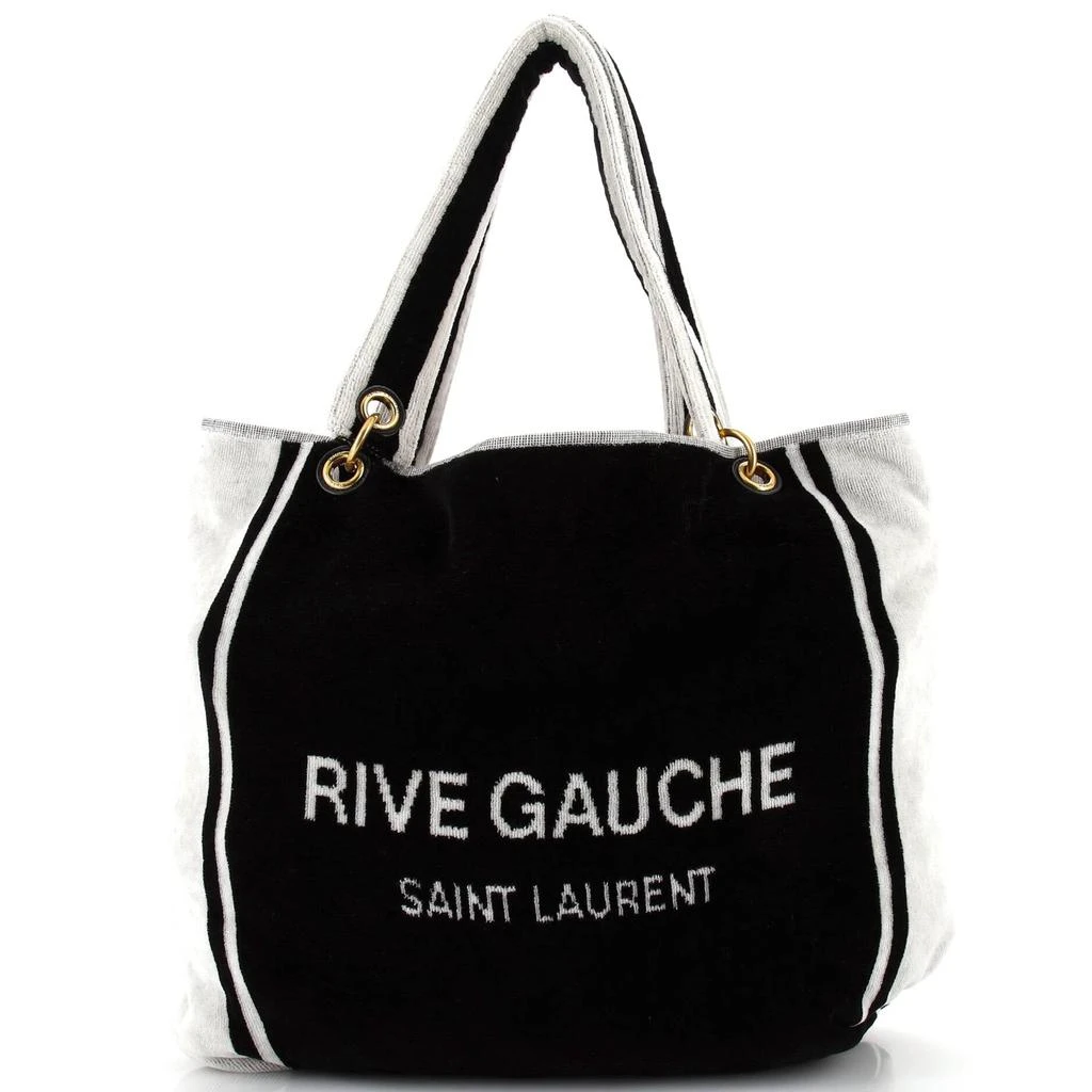 Yves Saint Laurent Rive Gauche Beach Bag Terry Cloth 1