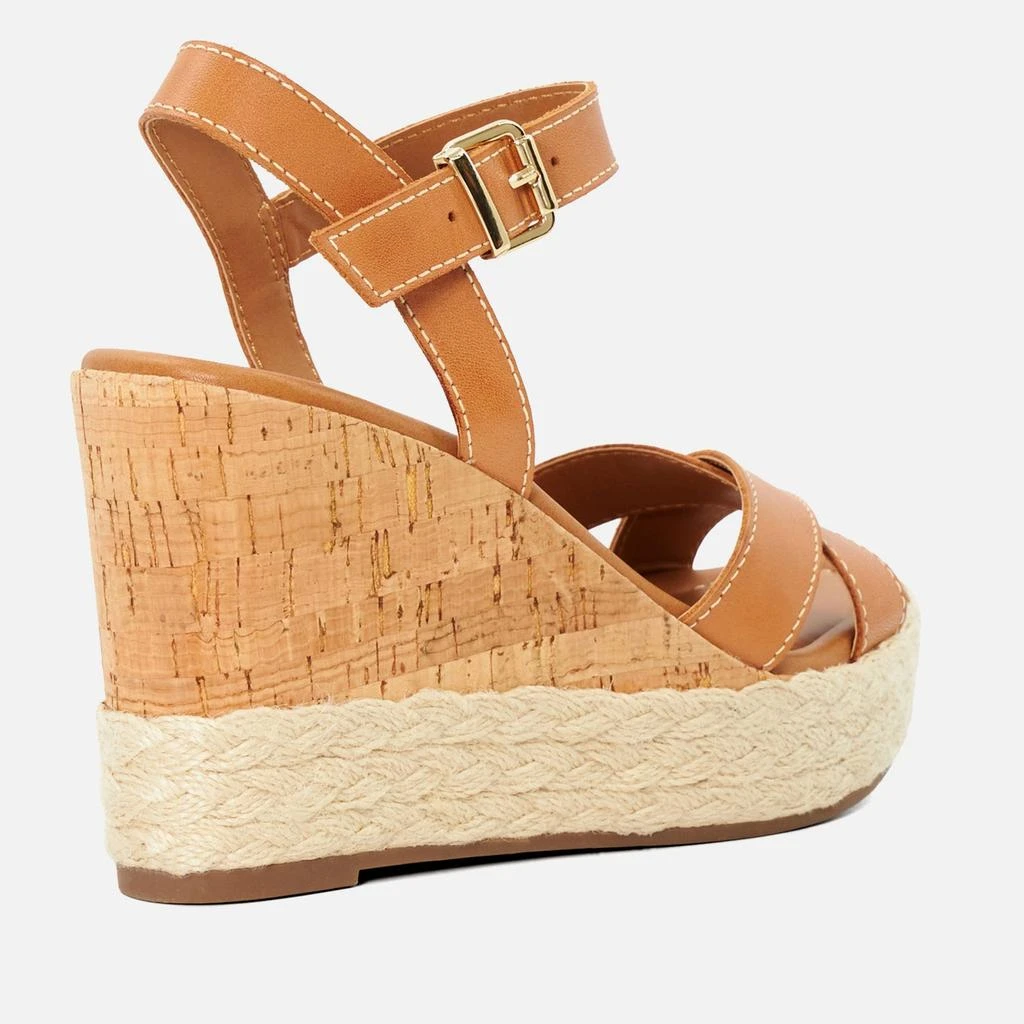 Dune Dune London Women's Kindest Leather Wedge Sandals 3
