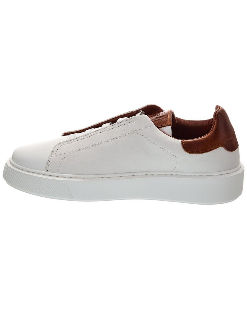 M by Bruno Magli Lisbon Leather Slip-On Sneaker