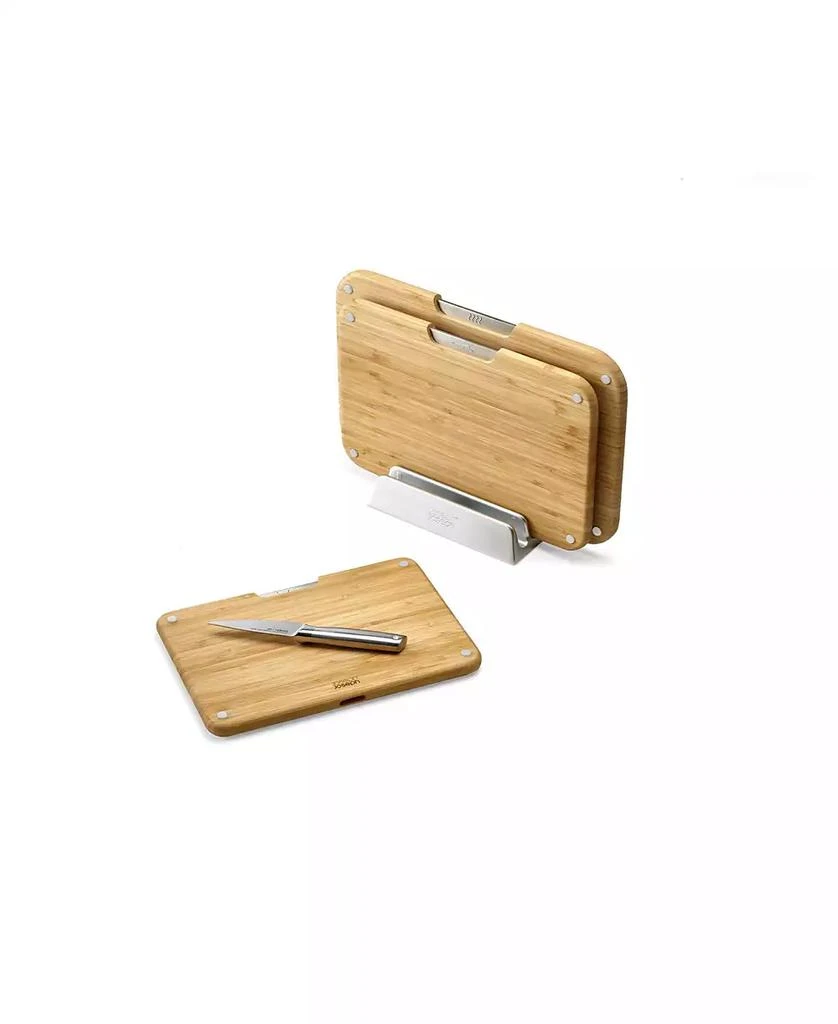 Joseph Joseph Boards Bamboo 3-Piece Cutting Board Set 5