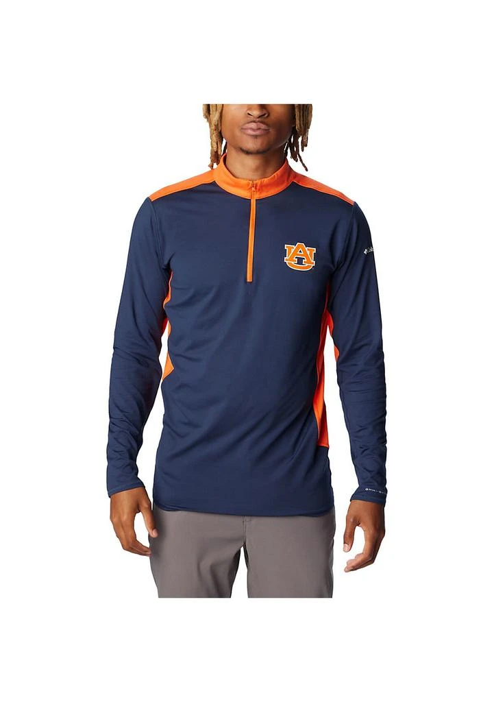 Columbia NCAA Auburn Tigers Tech Trail™ Omni-Shade Quarter-Zip Top