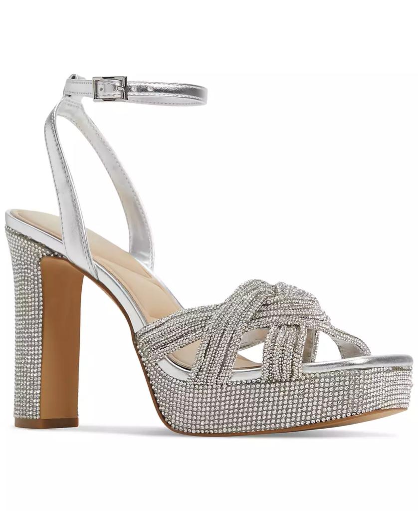 ALDO Women's Shimma Rhinestone Platform Dress Sandals - Shoes